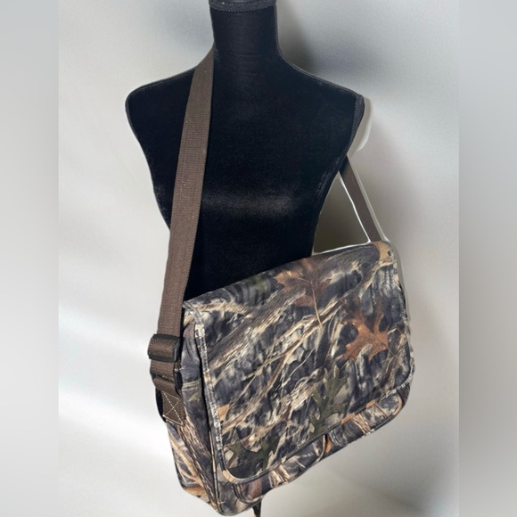 Camouflage Messenger Laptop Work Bag - Picture 1 of 9